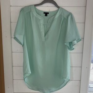 Ann Taylor Mint Green Blouse